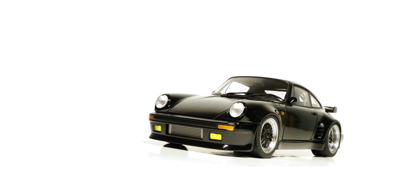 Illustration for article titled Porsche 930 Turbo "Blackbird", by AUTOart